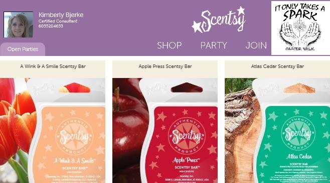 2015 Scentsy Fundraiser